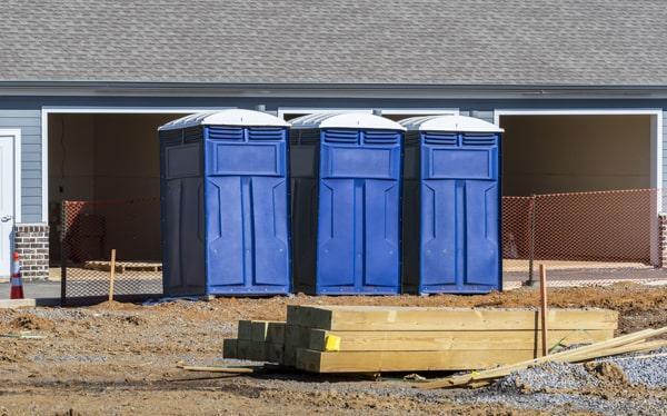 it is possible to rent a construction site portable restroom with heating or air conditioning